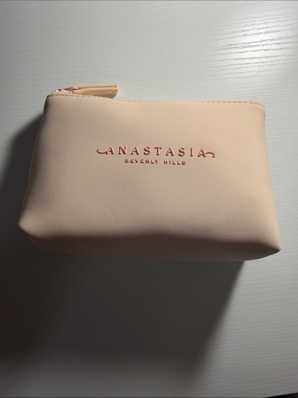 Anastasia Beverly Hills Pastel Baby Blush Pink Cosmetic Pouch